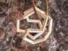 Dodecahedron Cycle Pendant 3d printed 