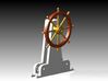 Steam Picket Wheel 1/72 3d printed 