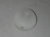 d1: Weighted Spheroid 3d printed Frosted detail does not photograph so well.