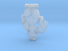 Pendant Blue Angel Girl Frozen Detail 3d printed 