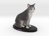 Custom Cat Figurine - Tapa 3d printed 