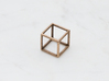 Cube Ring - Size 4 to Size 7 3d printed 