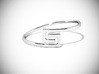 The S Ring Size 6 3d printed 