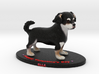 Custom Dog Figurine - Elle (Valentine's Day) 3d printed 
