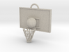 Basketball pendant top 3d printed 