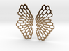 Honeycomb Butterfly Earrings / Pendant 3d printed 