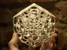 Voronoi Dodecahedron Sculpture 3d printed 