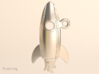 Launch-Me Rocket sans-initials 3d printed 