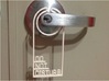 Door hanger - Do Not Disturb 3d printed 