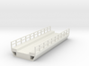 N Modern Concrete Bridge Deck Single Track 100mm 3d printed 