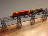Steel Bridge Trusses Z Scale 3d printed Steel bridge Z scaled