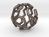 Buckyball Cycle Pendant 3d printed 