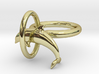 Dolplin Ring (US Size 6) 3d printed 