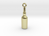 Corked Bottle Steampunk Charm/Pendant 3d printed 