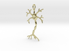Neuron Pendant (1.7" high) 3d printed 