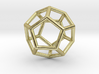 0022 Fullerene c20ih Bonds (Dodecahedron) 3d printed 