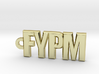 FYPM Keychain  3d printed 