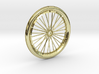 Bicycle wheel miniature 3d printed 