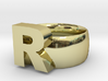 R Ring 3d printed 