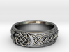 Celtic Wedding Knot Ring 3d printed 