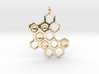 Honeycomb Necklace 3d printed 