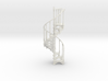 Spiral Staircase Ornament (1:24) 3d printed 
