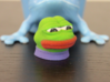 Sad Frog (Feels bad man)  3d printed 