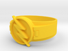 Reverse Flash Ring Size 16 24.64 mm  3d printed 