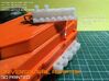 Nerf to Picatinny 20mm Rail Adapter  3d printed 