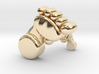 Render Test Dad and Baby Footprint Cufflinks 3d printed 