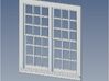 PEIR HO Scale Standard Booking Station Window Set 3d printed 