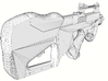 1/6 scale Moon Net V23 Compact Rifle MK1 3d printed 