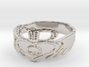 Claddagh Ring Size 9 3d printed 