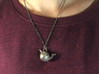 Whale "In Disguise" Necklace Pendant 3d printed 