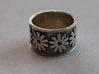 31 Daisy ring Ring Size 7 3d printed 