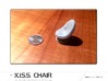 Kiss Chair (original design) 3d printed 
