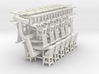 HO Scale Rustic Chairs, Tables and Bar Stools 3d printed 