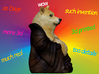 Doge Buddha 3d printed meme dog
