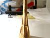 Fluted French Horn Mouthpiece 3d printed Now with a hexagonal cross-section!