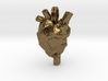 Anatomical Heart Jewelry Necklace  3d printed 