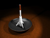 Space Rocket Cigarette Stubber  3d printed Space Rocket Cigarette Stubber 3D render