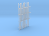 'HO Scale' - (4) 20' Caged Ladder 3d printed 