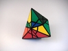 Fractured Tetrahedron Puzzle 3d printed Multiple Turns