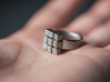 Irregular Cube Ring 3d printed 