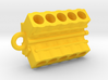 V10 Engine block pendant/keychain 3d printed 