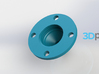 Drip Nozzle (3/8 Inch, 4 Holes) - 3Dponics  3d printed Drip Nozzle (3/8 Inch, 4 Holes) - 3Dponics Drip Hydroponics