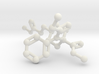 Remifentanil Molecule 3d printed Remifentanil Molecule