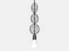 80x100 Hexajewel Pendant Light 3d printed 