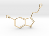 Serotonin Necklace Pednant 3d printed 