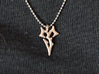 Final Fantasy Zanarkand Abes necklace 2cm symbol  3d printed 